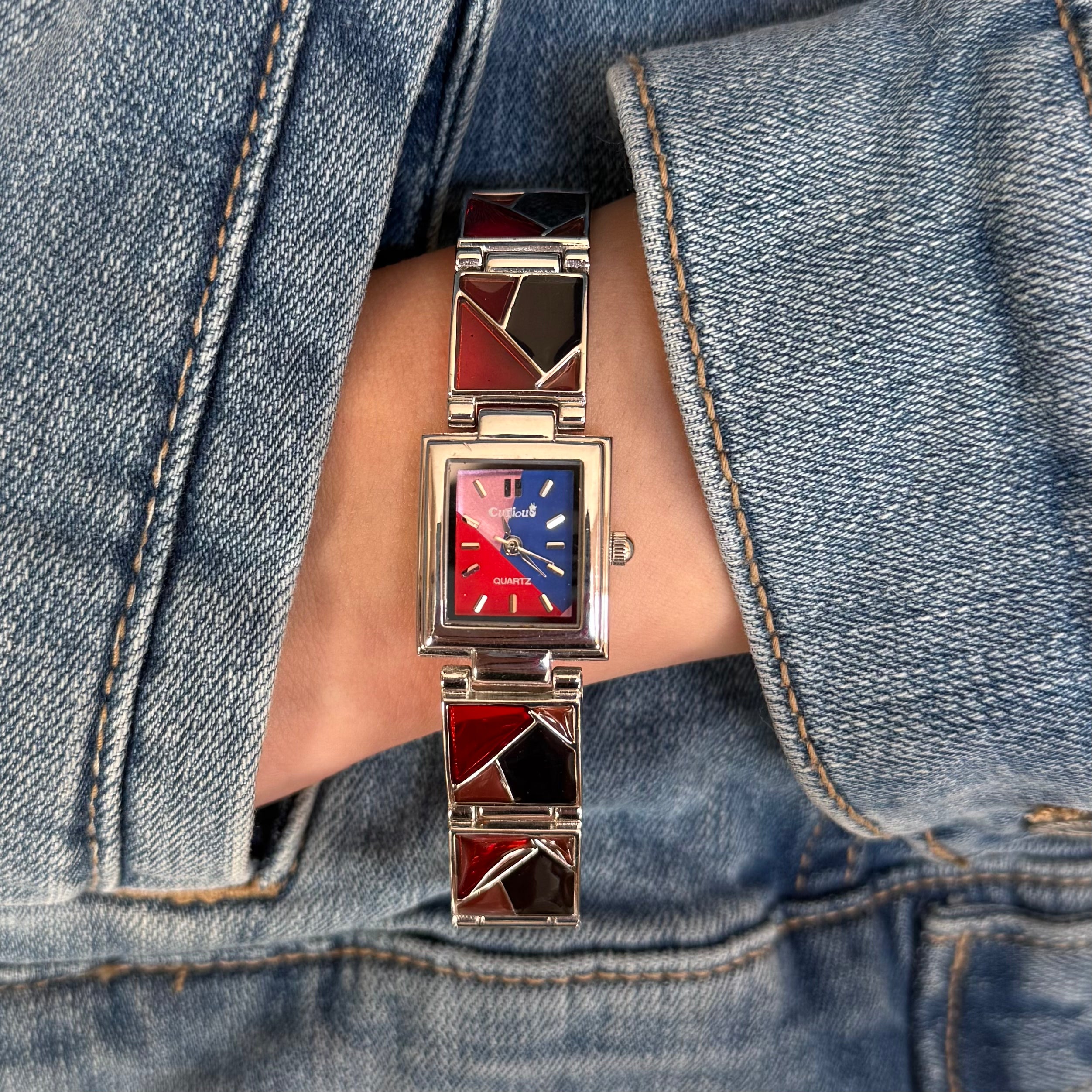 Curious Stained Glass Watch