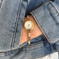 Thin Unbranded Gold Watch